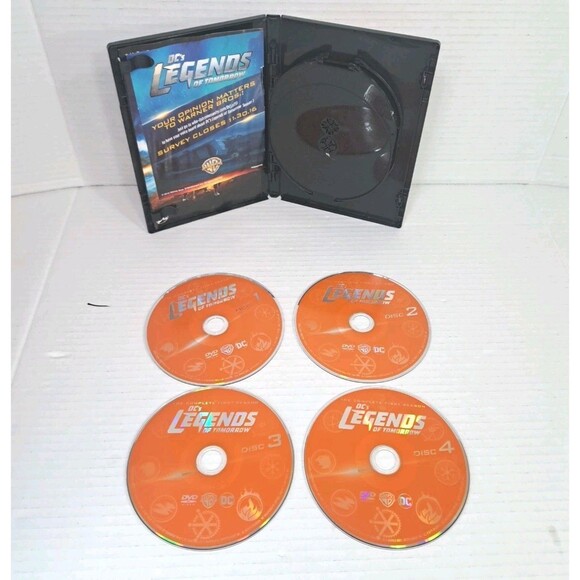 DC Lot Supergirl S1-2 DVD & Legends of Tomorrow S1 DVD Arrow Blu-ray Tested - Picture 7 of 8